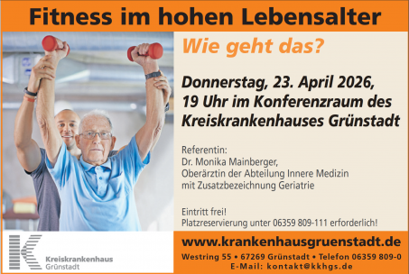 Fitness im hohen Lebensalter – Wie geht das?